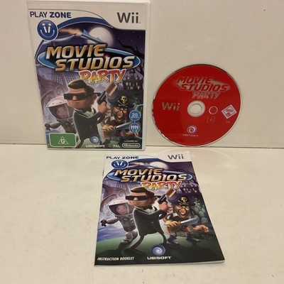 Movies Studio Party Nintendo Wii PAL - VGC - Free Post