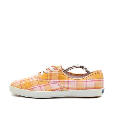Keds Damen WF12239M Schuhe orange rosa weiß  Textil Originals Sneaker EU 39