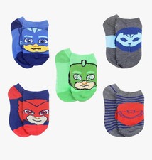       PJ Masks 5-Pack Character Socks - Medium, Blue/Mix Color