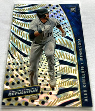 2021 Panini Chronicles Revolution Baseball Alex Kirilloff Twins Groove Rookie 76