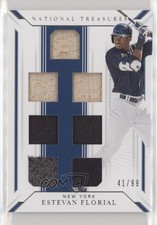 2019 National Treasures Game Gear Material Sevens 41/99 Estevan Florial 0gg
