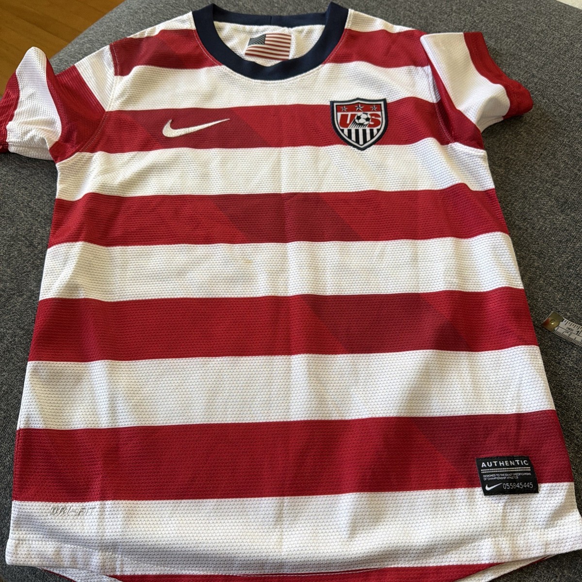 2012s U.S.A national team サッカーユニフォーム Vintage Nike 2012 USMNT US Mens Waldo Authentic Soccer Jersey