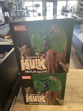 Incredible Hulk Marvel Comics Movie Motion Globe Statue New 2004 Possible Defect