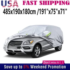 Heavy Duty SUV Car Cover Waterproof Rain Dust UV For Mercedes-Benz ML GLB GLC