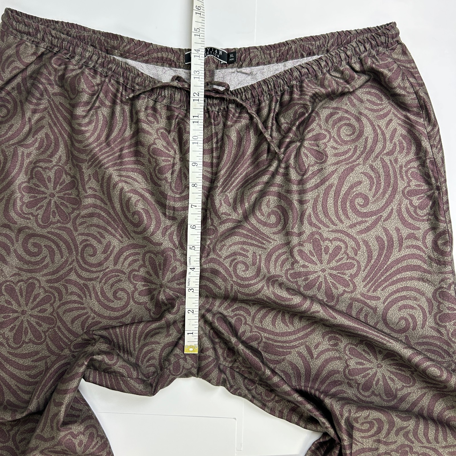 Peruvian Collection Relaxed Drawstring Waist Pant… - image 7