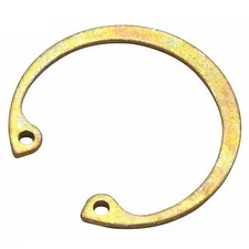 Rotor Clip Ho-187St Zd Internal Retaining Ring, Steel, Zinc Yellow Finish, 1