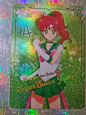 Card Holo Sailor Moon Mercury Mars Jupiter Venus Sexy Holo Oil 