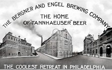 Bergner And Engel Beer Brewing Co Philadelphia Pennsylvania PA - Reprint