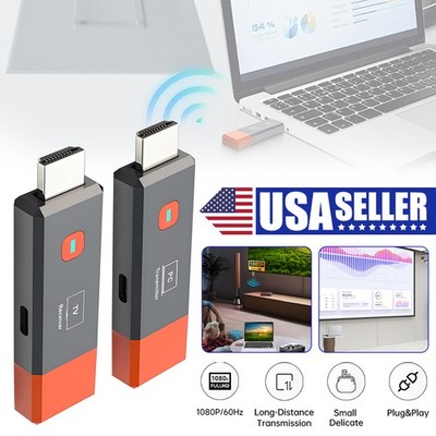 2025 1080P Full HD Wireless HDMI Extender HDTV Wireless Transmitter & Receiver