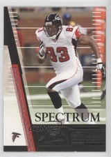 2007 Playoff Absolute Memorabilia Spectrum Black 24/100 Alge Crumpler #45 0f6