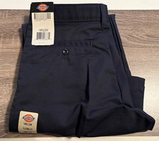 Dickies Khaki Boys' Flex Waist Stretch Pant, Dark Navy
