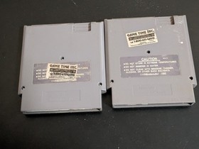 Ninja Gaiden & Double Dragon NES Game Lot VG+ Nintendo