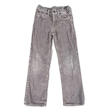 Seven For All Mankind Standard Corduroy Kids 7 Gray 100 Cotton