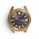Vintage Seiko Seahorse Automatic 17 Jewels Diashock 6801-8830T Mens Wrist Watch