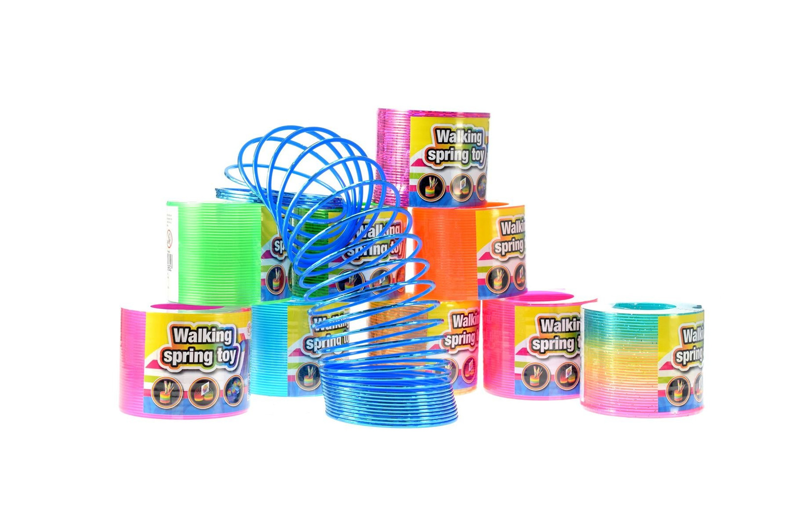Разноцветная фигурка Toi-Toys 35296Z Ressort Magique из 10 предметов в наборе 2690₽