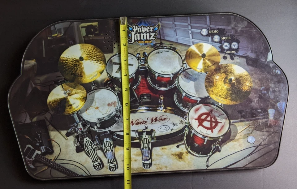 Paper Jamz Instant Rock Star Electronic Drums With Instruction Sheet - Image 3 of 4