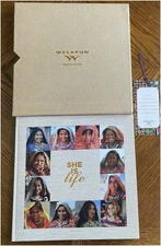 She is Life Book Welspun India Slipcase Bookmark Very Good Condition