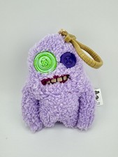 Fuggler Keychain Funny Ugly Monster Key Ring Chain 5" Mini Plush Clip On