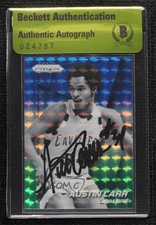 BAS 2014-15 Panini Prizm Blue & Green Mosaic Austin Carr #250 Authentic Auto ow6