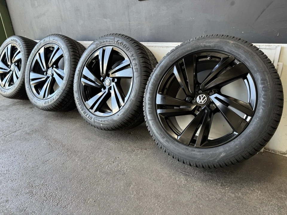 4x VW Touareg CR Winterräder 20 Zoll Nevada 760601025S 285 45 R20 Goodyear Neu ! - Bild 2 von 4