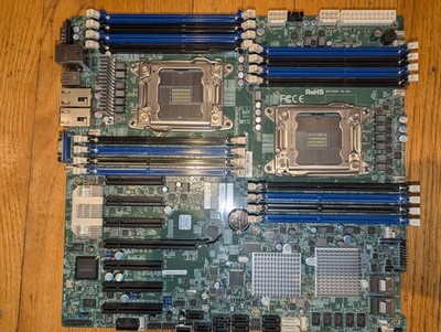 Supermicro X9DRH-7TF Dual LGA2011 E-ATX Server Motherboard 16x DDR3 2x 10GbE SAS