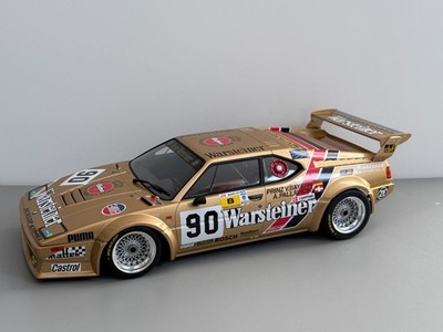 MINICHAMPS BMW M1 GR.B 24H LE MANS 1983 #90 SUPER MODELL IM MASSSTAB 1:12