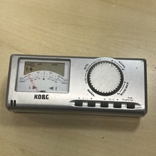 Korg OT-12 Orchestral Tuner Analog Meter Auto/Manual w Mic Input Tested Works