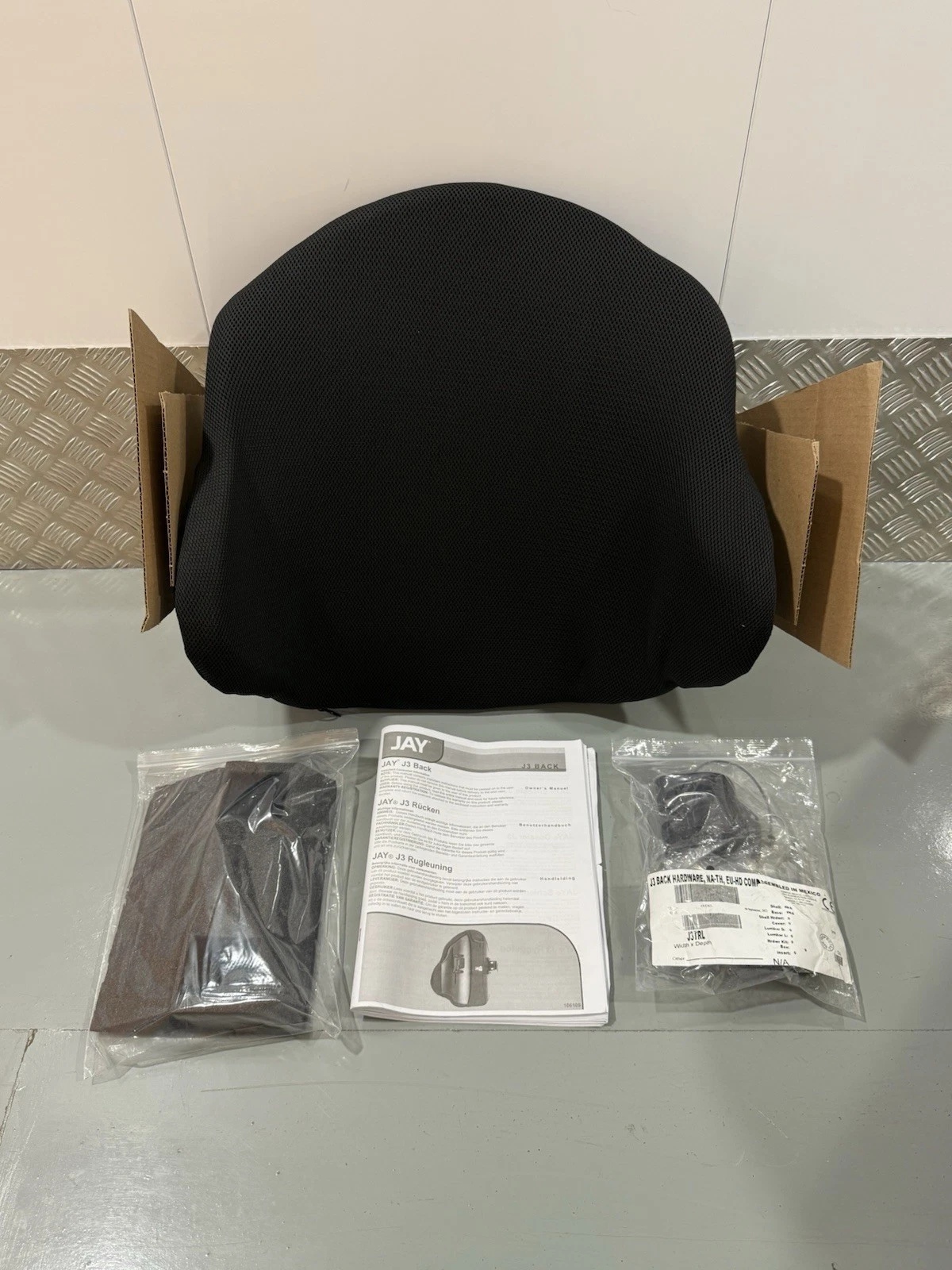 Jay J3 Backrest Wheelchair Upper Thoracic Mid Deep Contour J3MDCUTM51 51x46 New 9