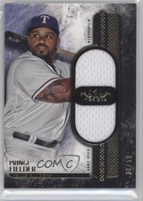 2016 Topps Tier One Relics Dual Swatch 32/50 Prince Fielder #T1DR-PF 0f8