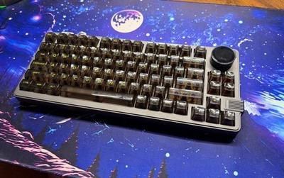 Custom 75% Wireless Mechanical Keyboard | Gamakay LK75 | Lubed Tactile Switch