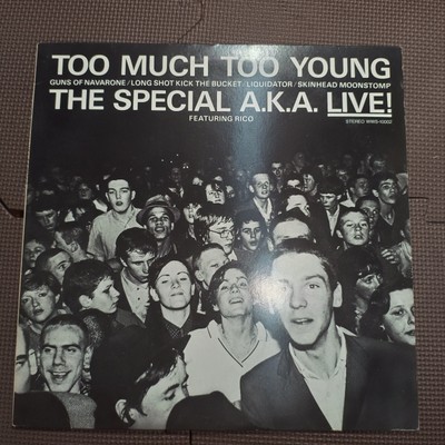 THE SPECIALS-THE SPECIAL AKA LIVE!FEAT.RICO WWS-10002 JAPAN ISSUE 12''45 EP