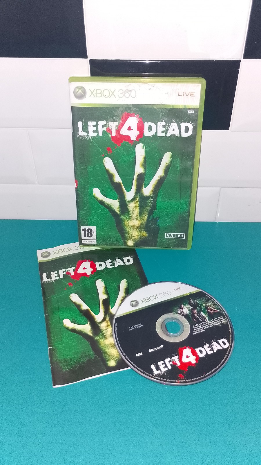 0612252 VF xbox x-box 360 jeu vidéo left 4 dead