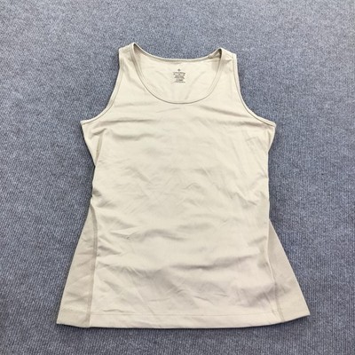Tommie Copper Shirt Womens XL Beige Compression Tank Back Support Copper Znergy