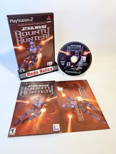 Jeu PS2 Star Wars: Bounty Hunter - Version FR Sans Notice, état Correct, Jouable