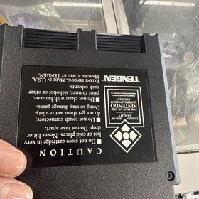 Nintendo NES Rolling Thunder (Tengen, 1986) Box Manual