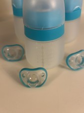 Nanobebe Silicone Baby Bottle Lot of 3 Bottes with Anti-Colic Nipple 9 oz