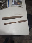 CIVIL WAR TRIANGULAR BAYONET  Artfacts Relics 2 PC LOT