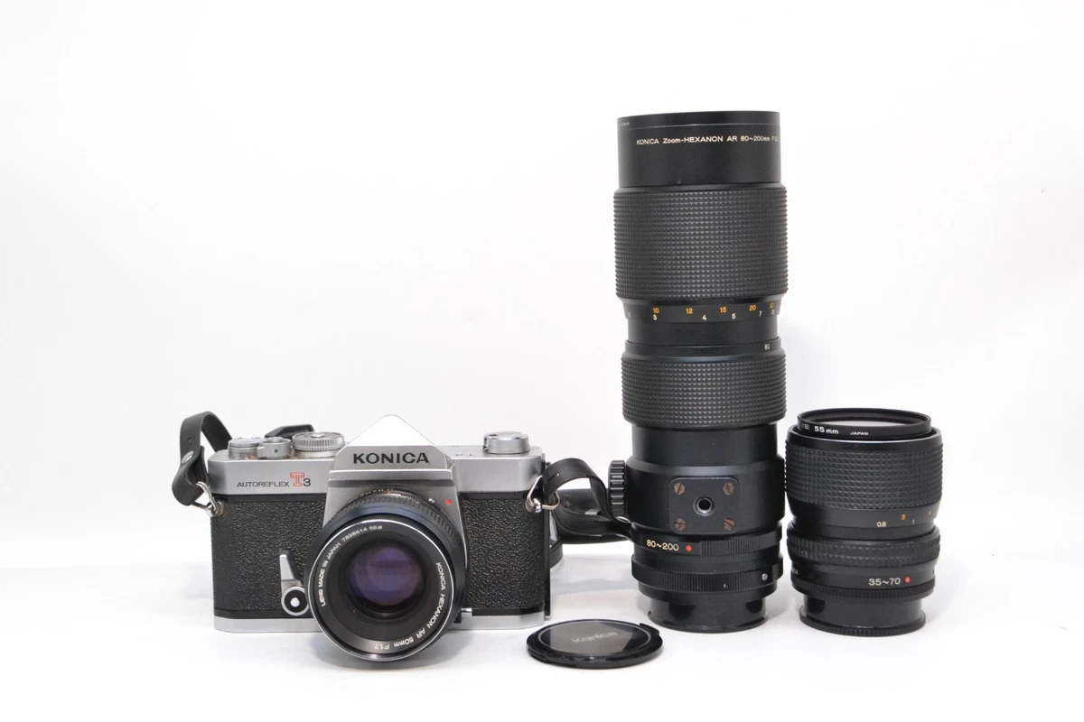 Konica Autoreflex T3 Film Cameras for sale | eBay