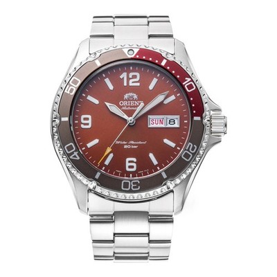 Automatic Wristwatch ORIENT KAMASU ARABIC RA-AA0820R39B Steel Red Sub 200mt