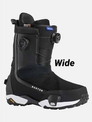Burton Highshot X Wide Vibram Boa Step On Snowboard Boot (schwarz)