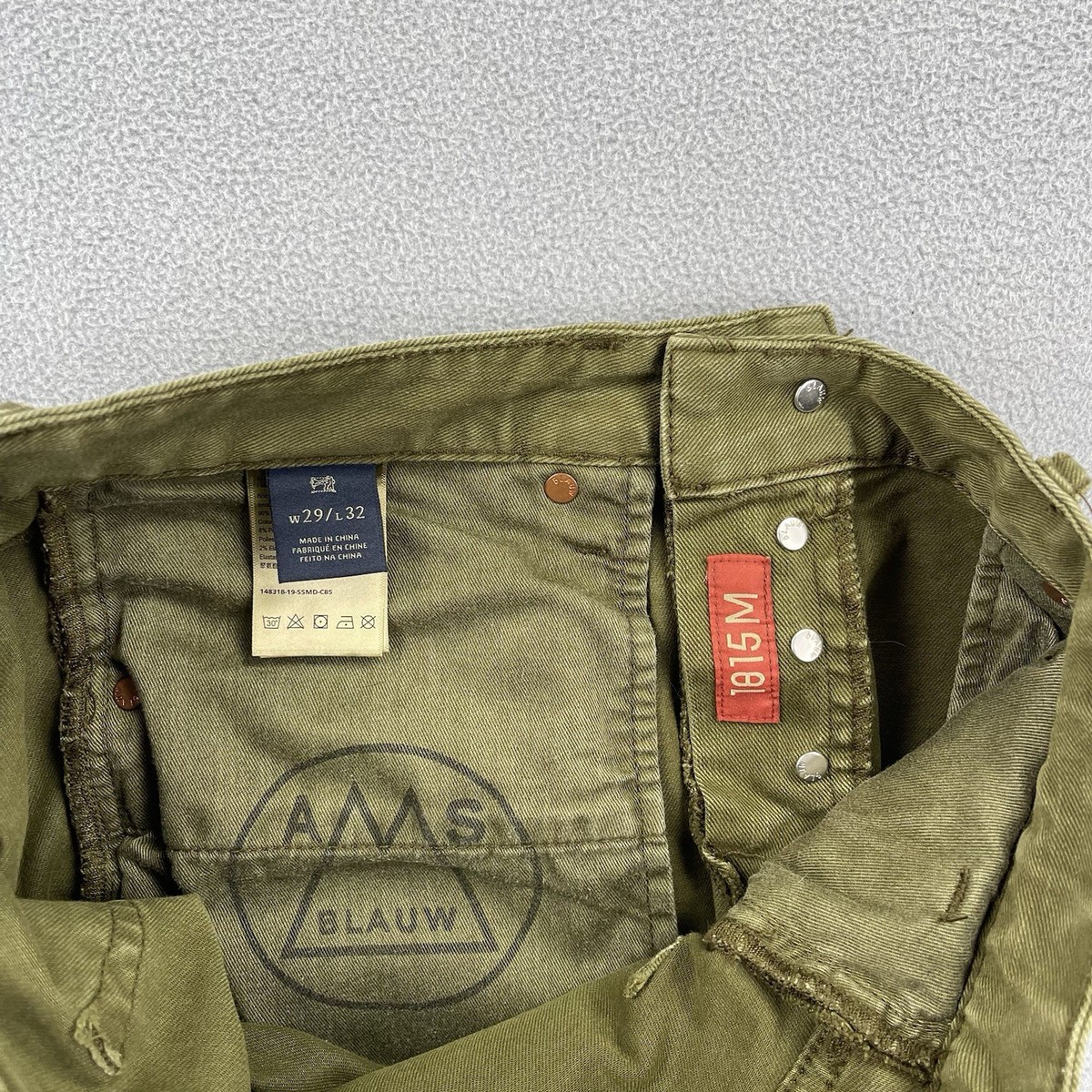 happy!品 Scotch & Soda Pants Mens 29x32 Green Cotton Ralston Straight