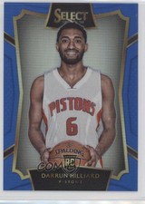 2015-16 Panini Select Concourse Blue Prizm 94/249 Darrun Hilliard #72 1n1