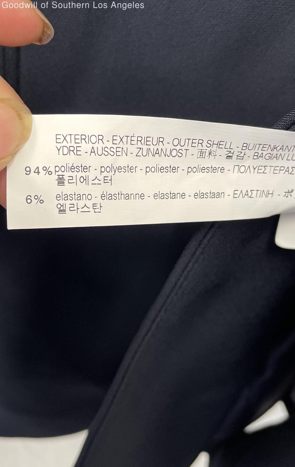 ZARA Basic Navy Oversized Double Breasted Blazer … - image 7