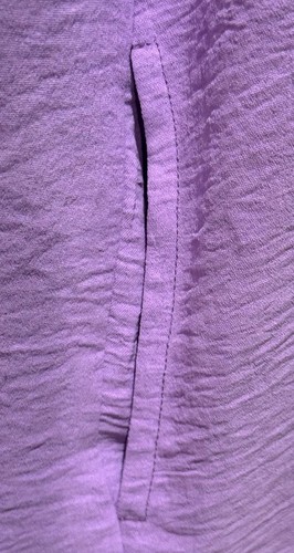 Neu mit Etikett Tubed Edward’s Damen-Stramplerkleid lila Spaghettiträger weites Bein locker L - Bild 6 von 16