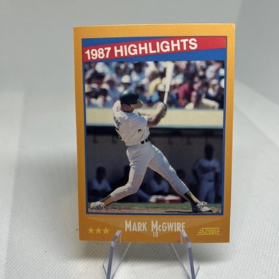 1988 Score - Mark McGwire #659 Oakland A s B106