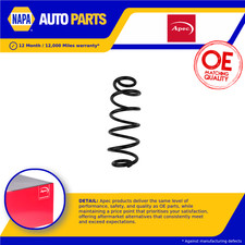 Coil Spring fits AUDI A5 8T3, 8TA 2.0D Rear 08 to 17 Suspension 8K0511115DT Apec