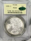 1899-O $1 Morgan Dollar Silver PCGS MS66 CAC OLD GREEN HOLDER One US Coin