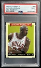 MICHAEL JORDAN PSA 9 2008 UPPER DECK GOUDEY #300 MINI RED BACKS BULLS 9364