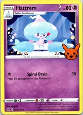 Hattrem 072/198 Regular Trick or Trade BOOster 2022 Halloween Pokemon 