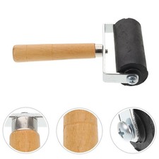 Wooden Handle Rubber Roller for Printing Stamping and Inking Tools